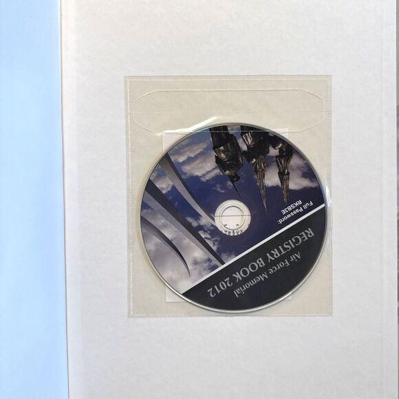 2012 Air Force Memorial Registry Yearbook USA Military America Hardcover Book - Picture 2 of 5